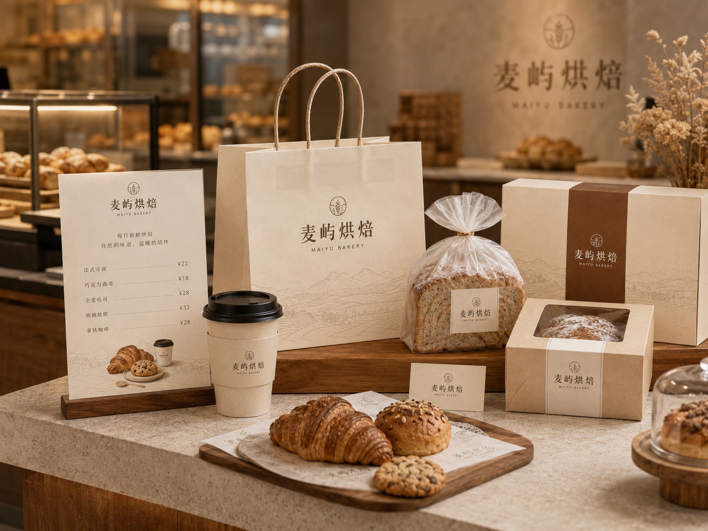 麦屿烘焙包装物料